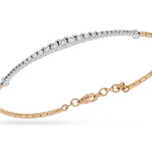 Pulseira  Maleavel Bri Decrescente Au Rose