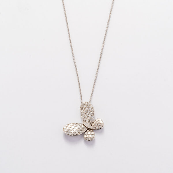 Colar Borboleta Diamante square Au Br